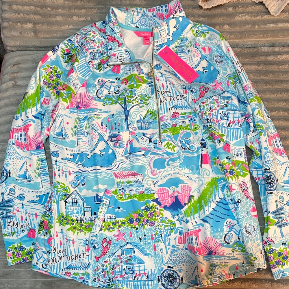 Lilly Pulitzer Skipper Popover NWT
